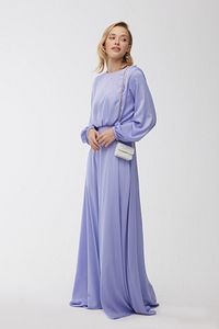 Lavendel Abendkleid