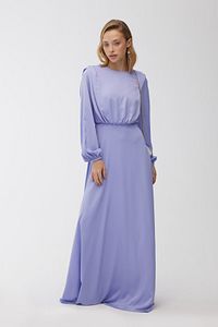 Lavendel Abendkleid