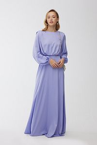 Lavendel Abendkleid