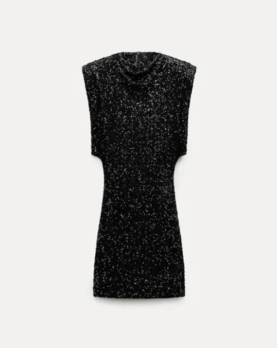 Sequined Mini Dress