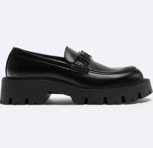 Track Sole Loafers